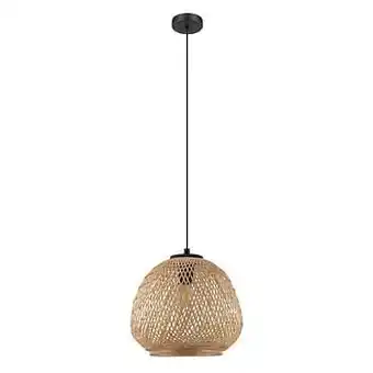 Leen Bakker EGLO hanglamp Dembleby - bruin - Leen Bakker aanbieding