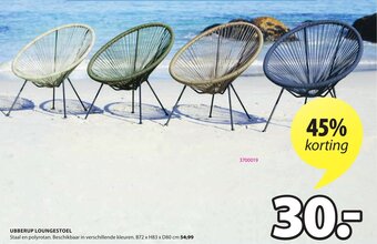 Jysk Ubberup Loungestoel aanbieding