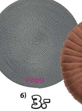 Jysk Kungsmynta Placemat aanbieding