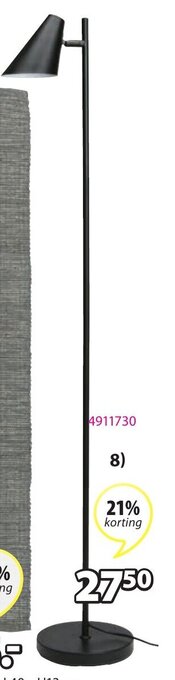 Jysk Ingevald Staande Lamp aanbieding