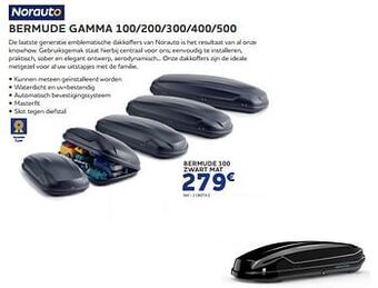 Auto5 Bermude 300 zwart mat aanbieding