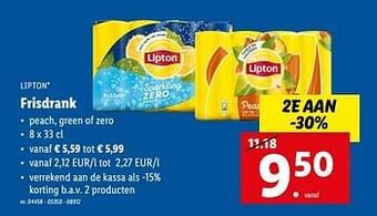 Lidl Frisdrank aanbieding
