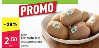 ALDI Kiwi green aanbieding