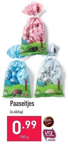 ALDI Paaseitjes aanbieding
