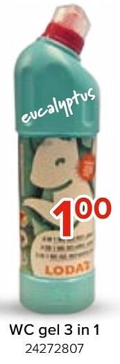 Euroshop Wc gel 3 in 1 aanbieding
