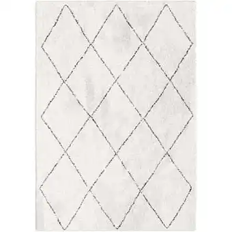Leen Bakker Tapijt Lizzano - wit - 200x290 cm - Leen Bakker aanbieding