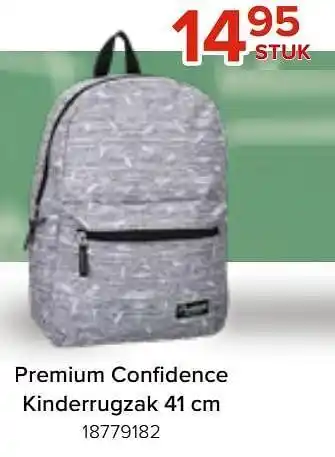 Euroshop Premium confidence kinderrugzak aanbieding