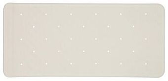 HEMA HEMA Badmat 34x74 Rubber Anti-slip Wit (wit) aanbieding