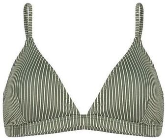 HEMA HEMA Dames Bikinitop Zonder Beugel - Glitter Groen (groen) aanbieding
