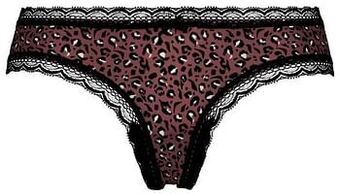 HEMA HEMA Dames Hipster Micro Kant Terra (terra) aanbieding
