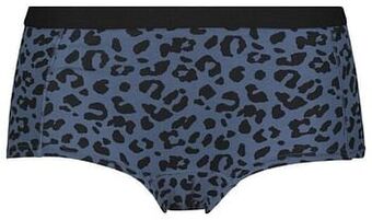HEMA HEMA Tienerboxer Katoen/stretch Animal Blauw (blauw) aanbieding