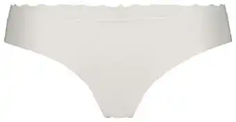 HEMA Damesstring Kant Wit (wit)