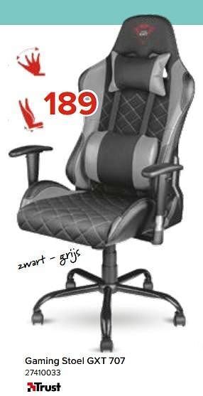 Euroshop Gaming stoel gxt 707 aanbieding