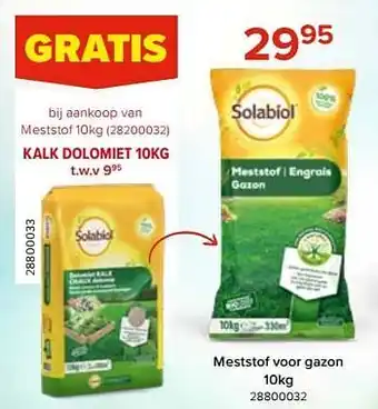 Meststof voor gazon