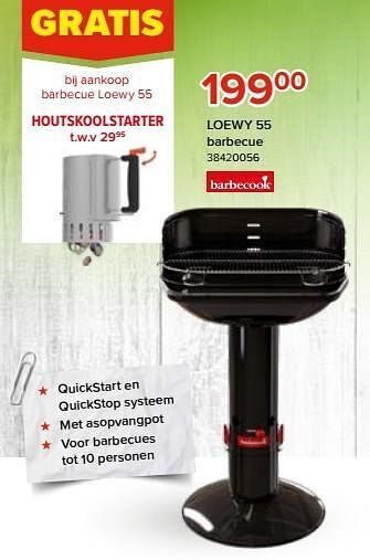 Euroshop Loewy 55 barbecue aanbieding