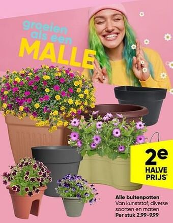 Big Bazar Alle buitenpotten aanbieding