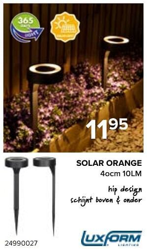 Euroshop Solar orange aanbieding