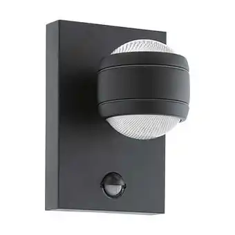 Leen Bakker EGLO wandlamp Sesimba LED 2-lichts - zwart - Leen Bakker aanbieding