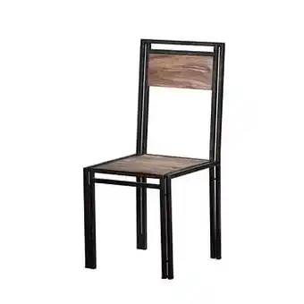 Leen Bakker Eetkamerstoel Quin - hout - bruin (2 stuks) - Leen Bakker aanbieding