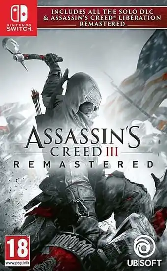 Dreamland Nintendo Switch Assassin’s Creed III + Liberation Remastered ENG/FR aanbieding