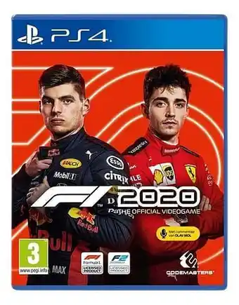 Dreamland PS4 F1 2020 The Official Videogame ENG/FR aanbieding