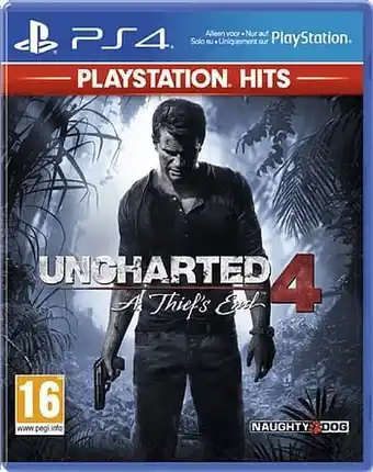 Dreamland PS4 Uncharted 4 A Thief’s End - PlayStation Hits ENG/FR aanbieding