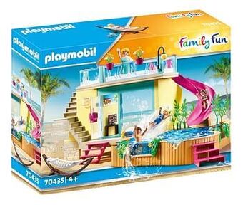 Dreamland PLAYMOBIL Family Fun 70435 Bungalow met zwembad aanbieding