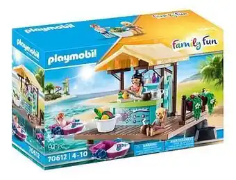 Dreamland PLAYMOBIL Family Fun 70612 Waterfietsen verhuur met sapbar aanbieding