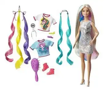 Barbie mannequinpop Fantasy Hair