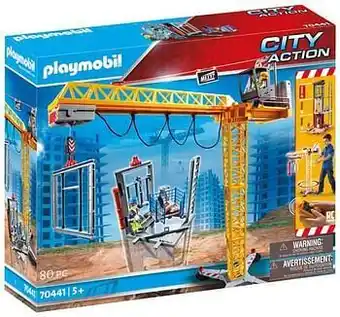 ToyChamp 70441 RC bouwkraan met bouwonderdeel aanbieding
