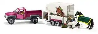 ToyChamp Schleich Horse Club 42346 Pick-up met trailer aanbieding
