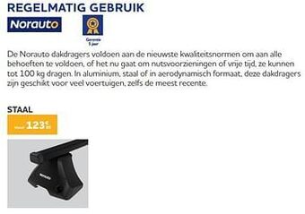 Auto5 Regelmatig gebruik staal aanbieding