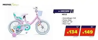 Euroshop Prestige fietsen unicorn aanbieding