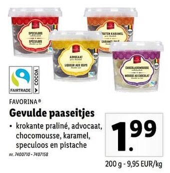 Gevulde paaseitjes