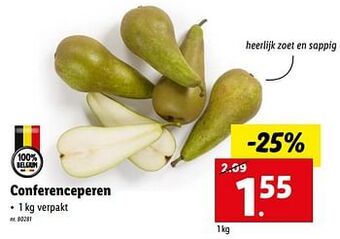 Lidl Conferenceperen aanbieding