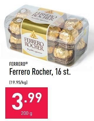ALDI Ferrero rocher aanbieding