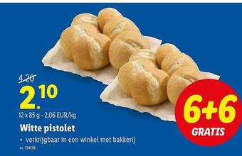 Lidl Witte Pistolet aanbieding