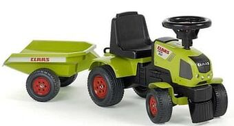 ToyChamp Claas Axos 310 looptractor met trailer aanbieding