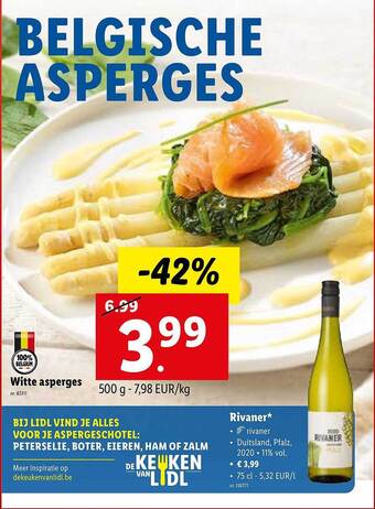 Witte Asperges