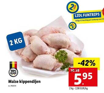 Lidl Malse Kippendijen aanbieding