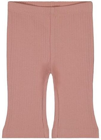 HEMA HEMA Baby Legging Flared Rib Roze (roze) aanbieding