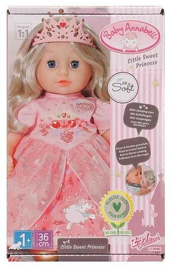 ToyChamp Baby Annabell Little Sweet Princess 36cm aanbieding
