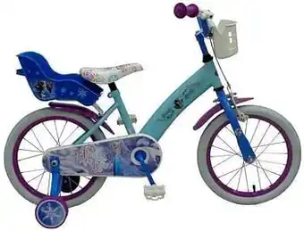 ToyChamp Frozen 16" meisjesfiets met poppenzitje aanbieding