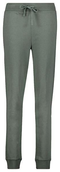 HEMA HEMA Dames Lounge Sweatbroek Braxton Katoen Sweat Groen (groen) aanbieding