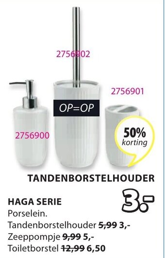 Jysk Haga Serie aanbieding