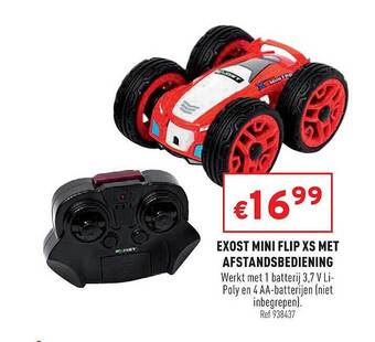 Trafic Exost Mini Flip Xs Met Afstandsbediening aanbieding