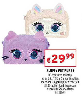Trafic Fluffy Pet Purse aanbieding