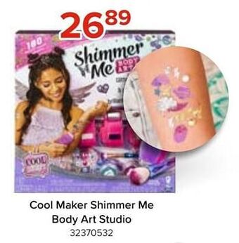 Euroshop Cool maker shimmer me body art studio aanbieding