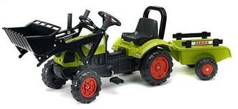 ToyChamp Claas Arion 410 tractor met laadschep en trailer aanbieding