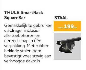 Auto5 Thule Smartrack Squarebar aanbieding